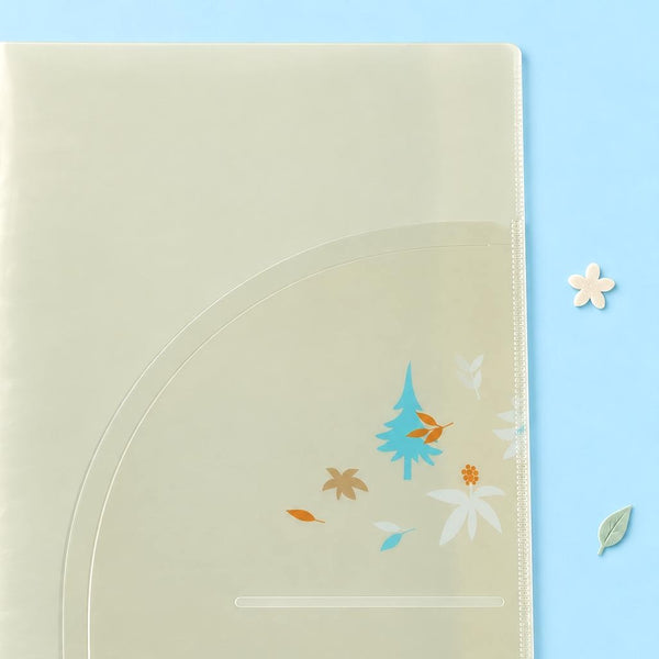 Moomin Meet You A4 Refillable Notebook - Forest Walk - 60 Sheets + Dividers