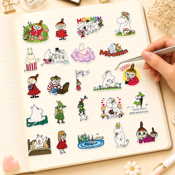 Moomin Valley Stickers - Set of 150