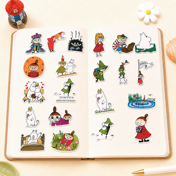 Moomin Valley Stickers - Set of 150
