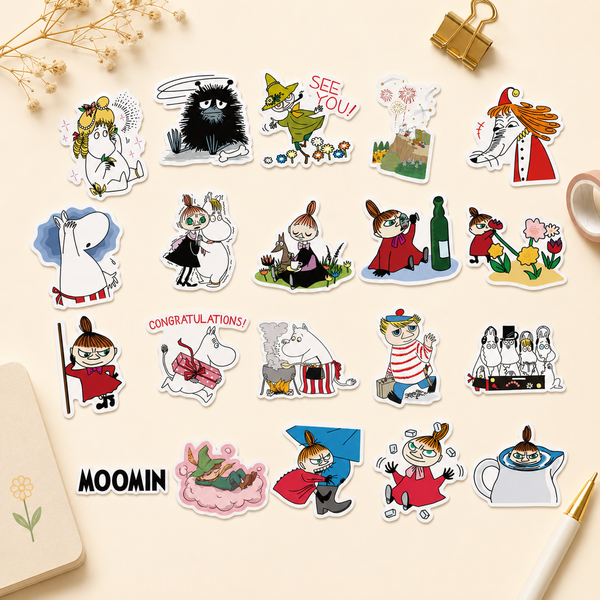 Moomin Valley Stickers - Set of 150