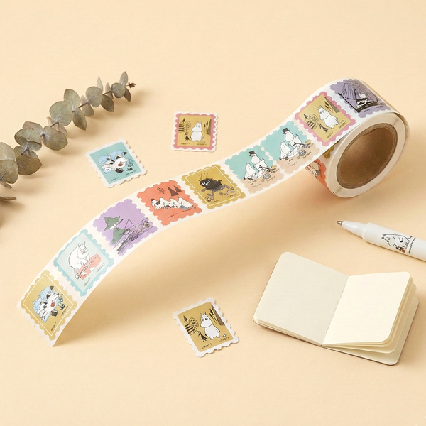 Moomin Washi Sticker Roll - Blue