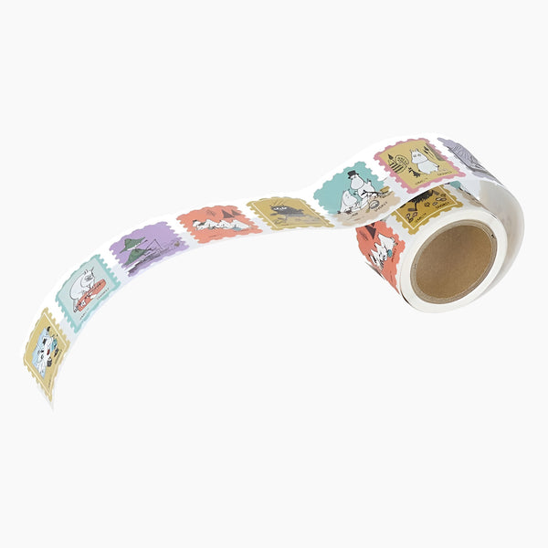Moomin Washi Sticker Roll - Blue