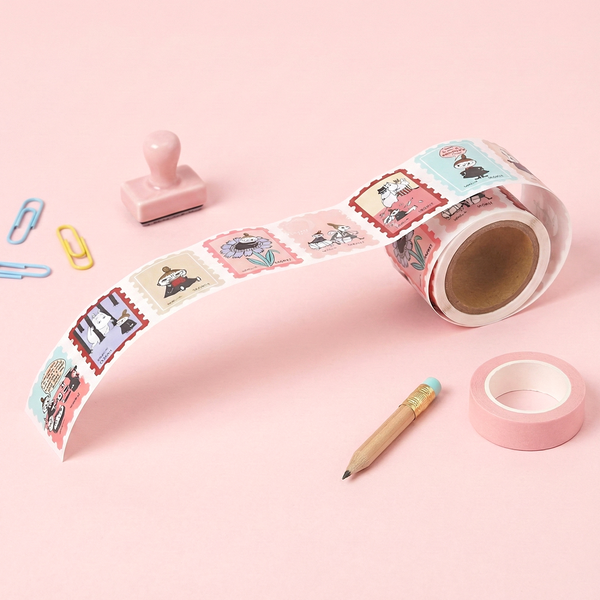 Moomin Washi Sticker Roll - Pink