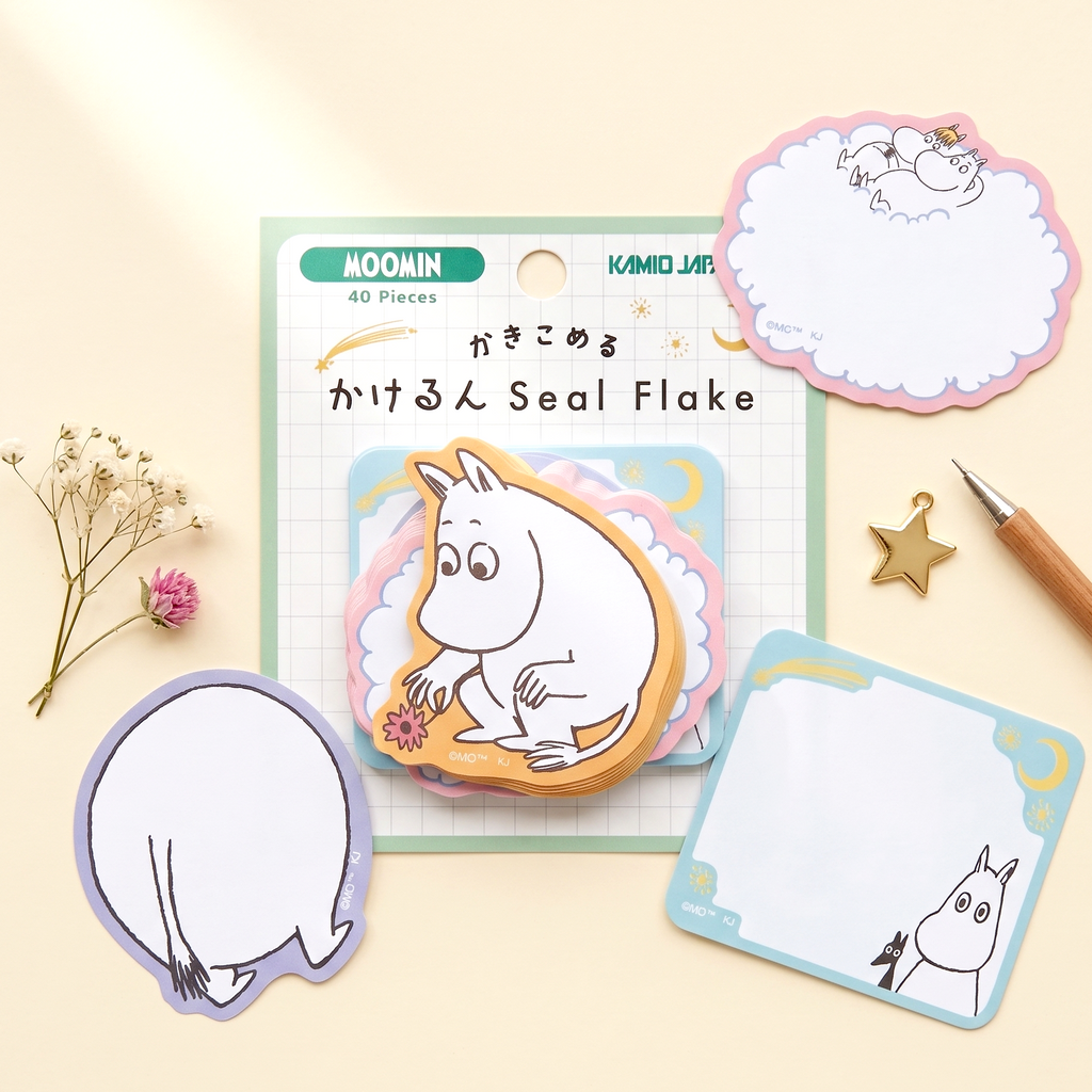 Moomin Writing Moomin Write-On Stickers - Moomin Dreams | Kawaii Pen Shop