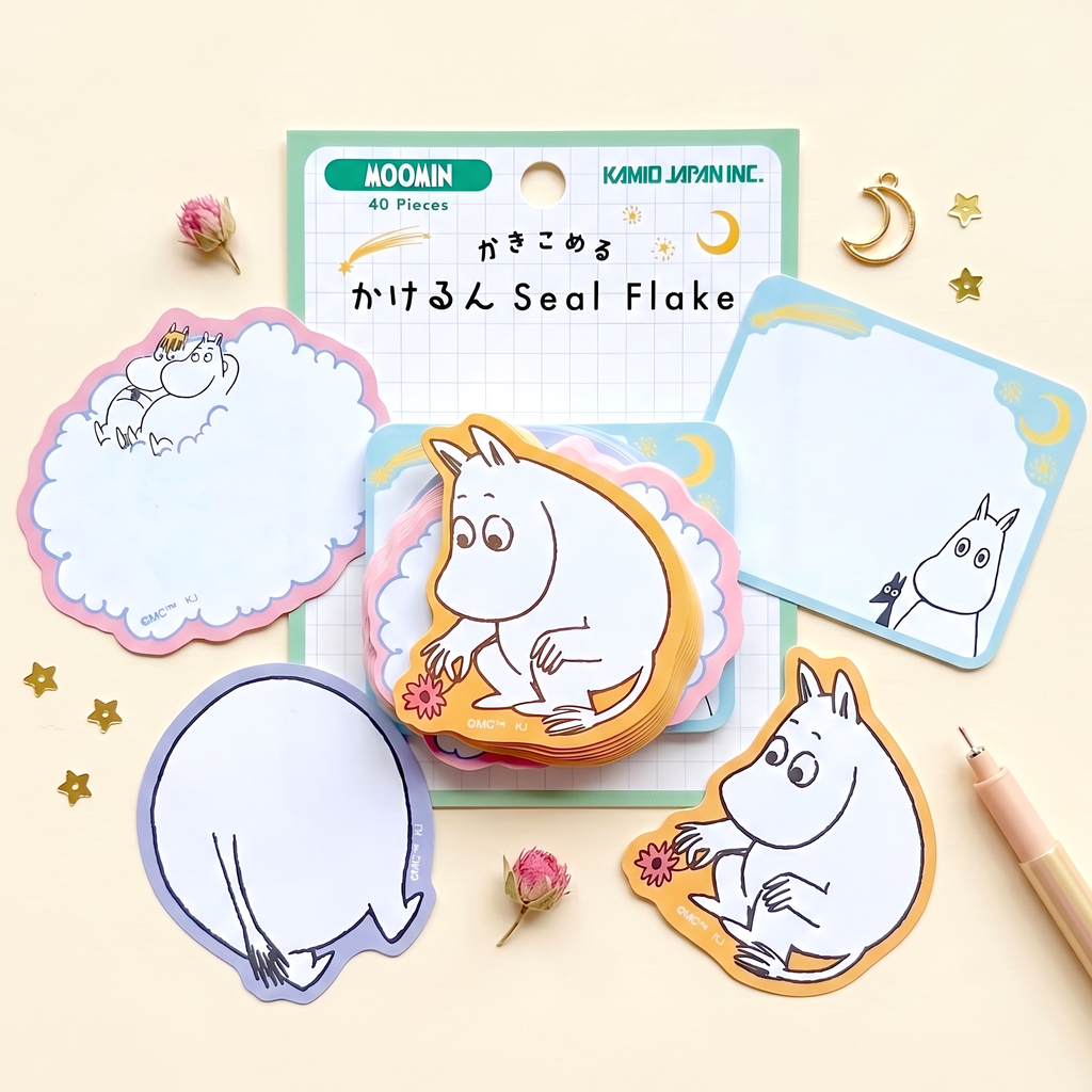 Moomin Writing Moomin Write-On Stickers - Moomin Dreams | Kawaii Pen Shop