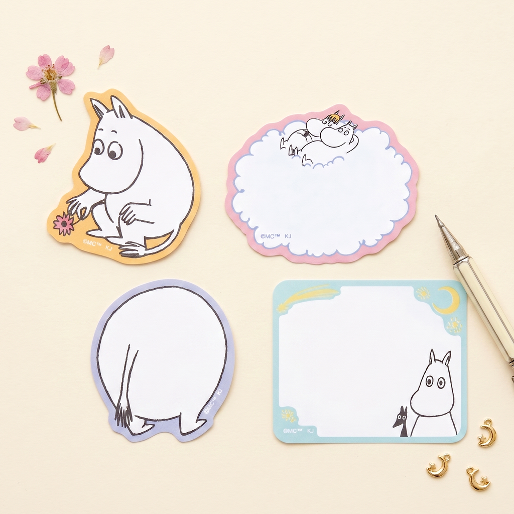Moomin Writing Moomin Write-On Stickers - Moomin Dreams | Kawaii Pen Shop
