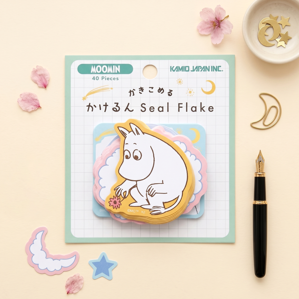 Moomin Writing Moomin Write-On Stickers - Moomin Dreams | Kawaii Pen Shop