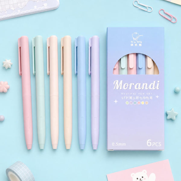 Morandi Neutral Color Pen Set