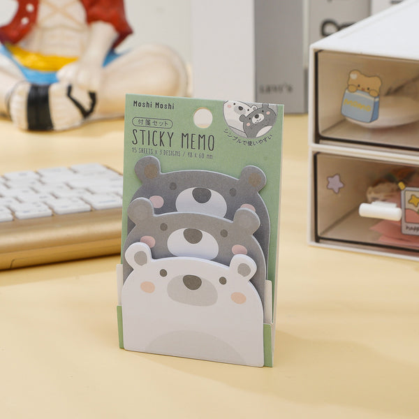 Moshi Moshi Animal Sticky Memo Pad