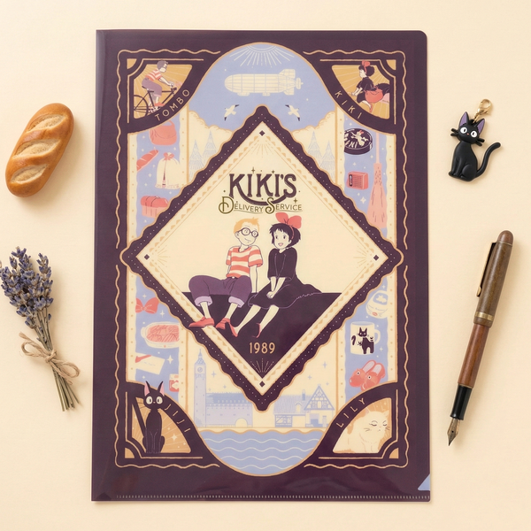 Movic Retro Frame Clear Folder - Kiki's Delivery Service
