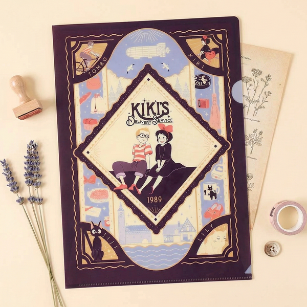 Movic Retro Frame Clear Folder - Kiki's Delivery Service
