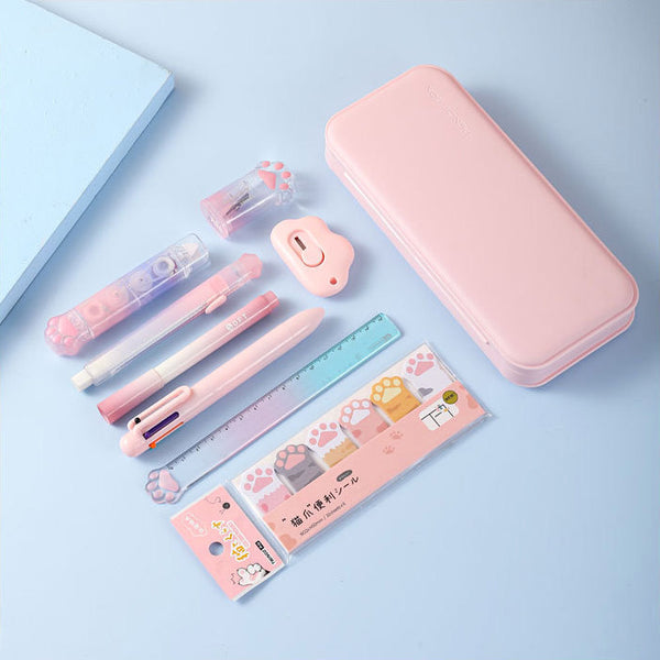 My Cute Essentials Pencil Box - Set of 9 Items