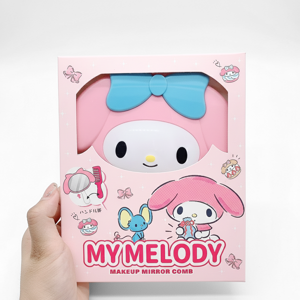 Sanrio Mirror + Comb Vanity Set - My Melody