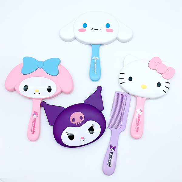 Sanrio Mirror + Comb Vanity Set - My Melody