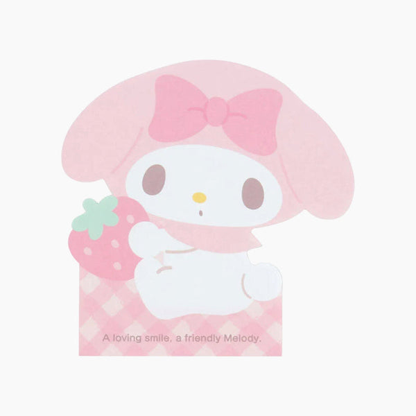 My Melody Shaped Memo Pad