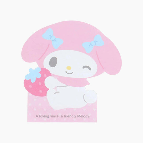 My Melody Shaped Memo Pad