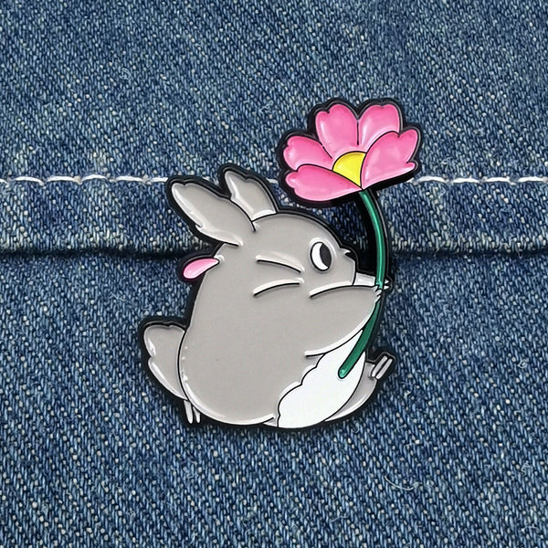 My Neighbor Totoro Blossom Enamel Pin
