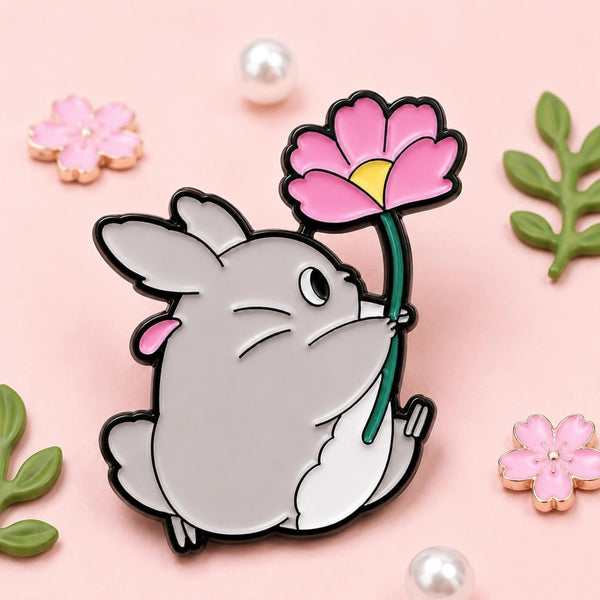 My Neighbor Totoro Blossom Enamel Pin