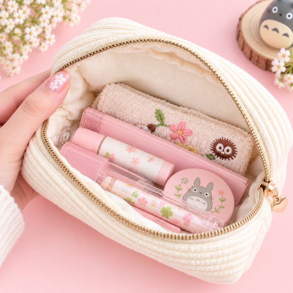 My Neighbor Totoro Embroidered Pouch