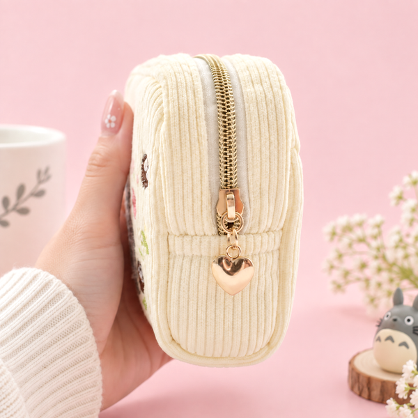 My Neighbor Totoro Embroidered Pouch