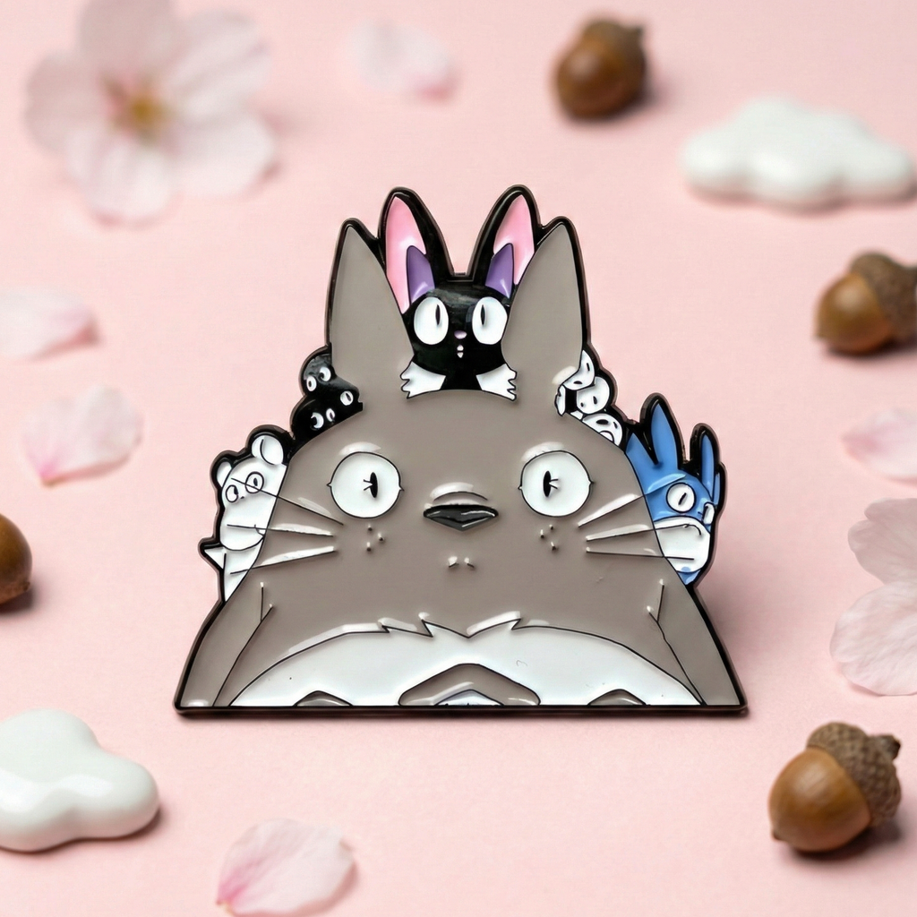My Neighbor Totoro Peekaboo Enamel Pin