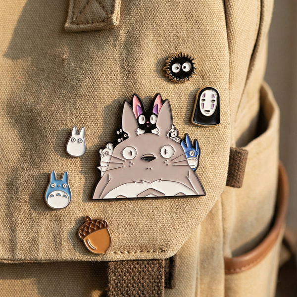 My Neighbor Totoro Peekaboo Enamel Pin