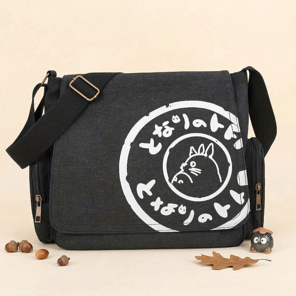 My Neighbor Totoro Canvas Messenger Bag