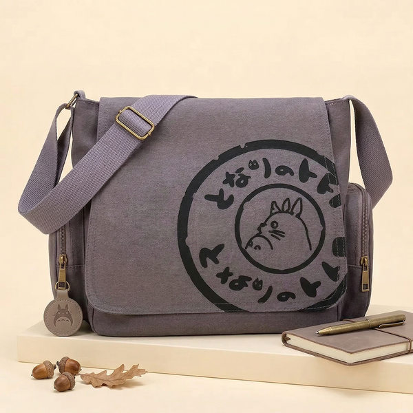 My Neighbor Totoro Canvas Messenger Bag