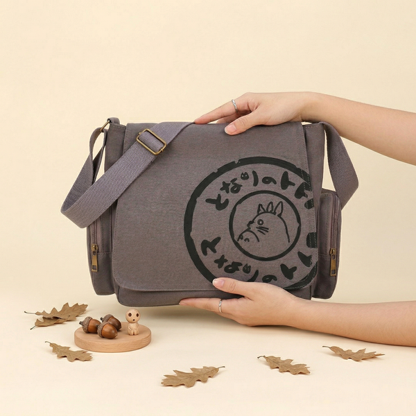 My Neighbor Totoro Canvas Messenger Bag