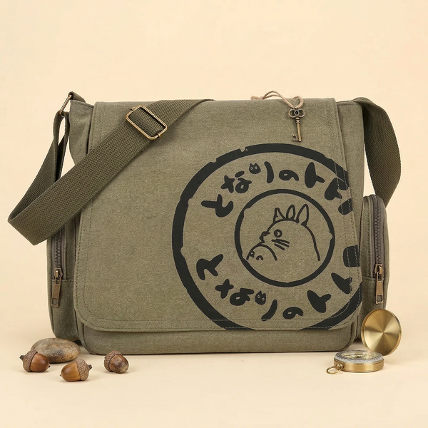 My Neighbor Totoro Canvas Messenger Bag