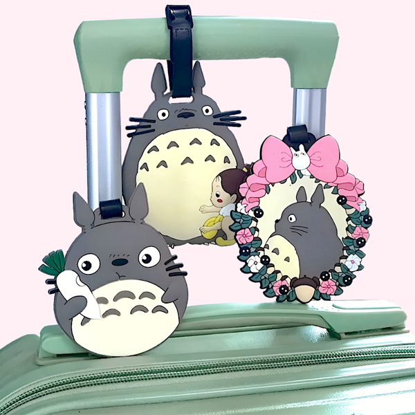 My Neighbor Totoro Travel Luggage Name Tag – Floral Frame