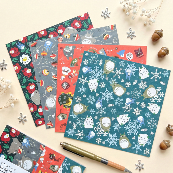 My Neighbor Totoro Washi Paper - Winter