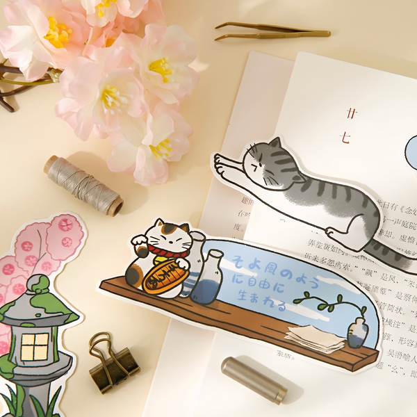 Neko Alley Bookmarks - Set of 10