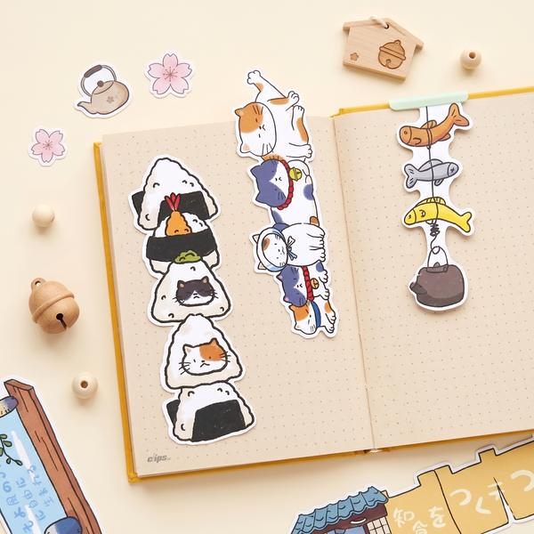 Neko Alley Bookmarks - Set of 10