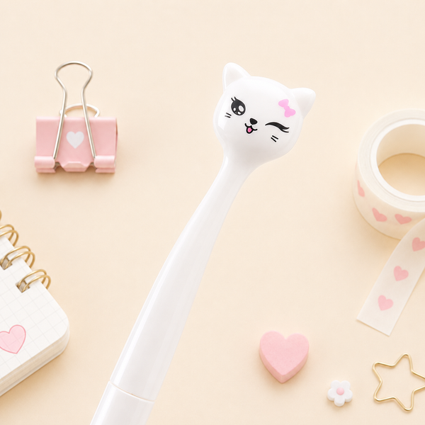Japanese Cartoon Cat Gel Pen