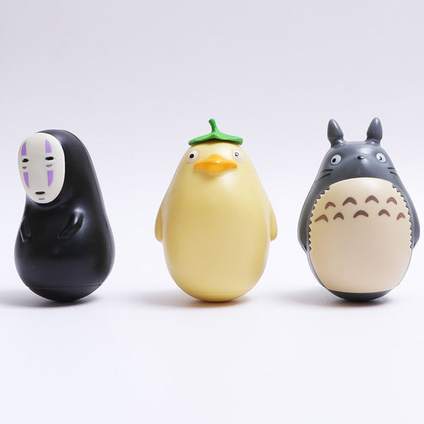 Nibariki Studio Ghibli Roly-Poly Toy Set