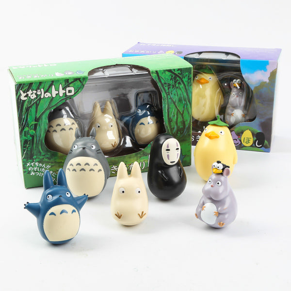 Nibariki Studio Ghibli Roly-Poly Toy Set