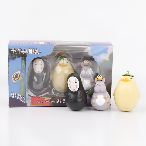 Nibariki Studio Ghibli Roly-Poly Toy Set