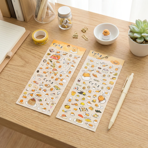 Gudetama Lazy Egg Stickers