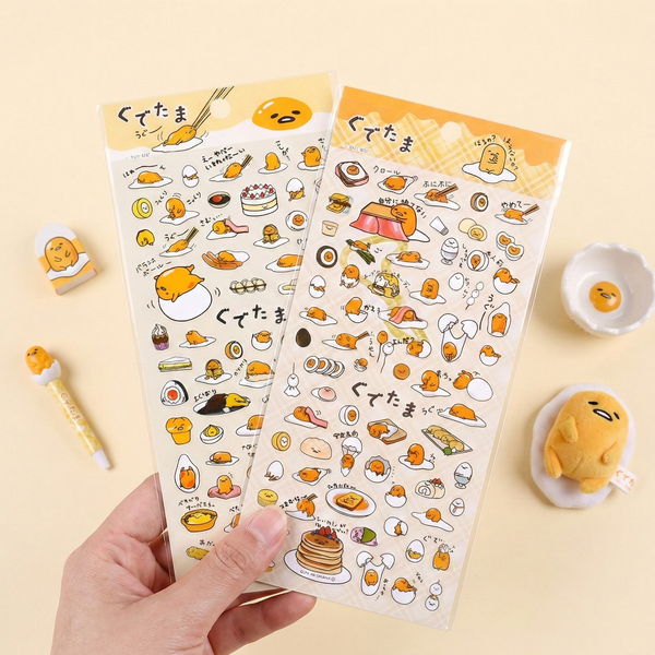 Gudetama Lazy Egg Stickers