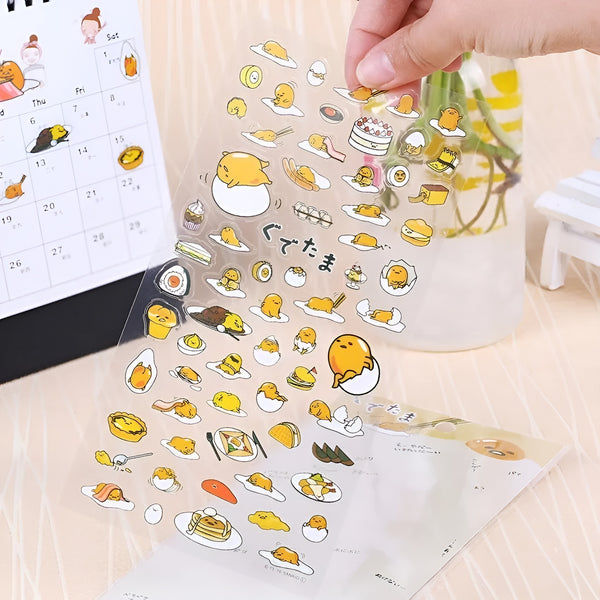 Gudetama Lazy Egg Stickers