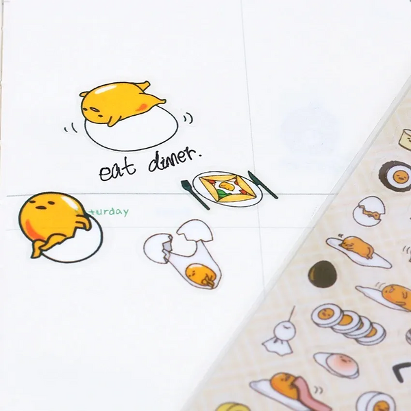 Gudetama Lazy Egg Stickers