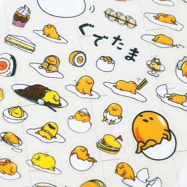 Gudetama Lazy Egg Stickers
