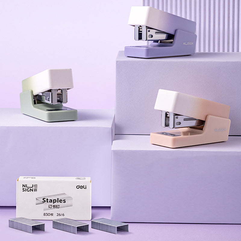 Nusign Gradient Color Mini Stapler | Kawaii Pen Shop