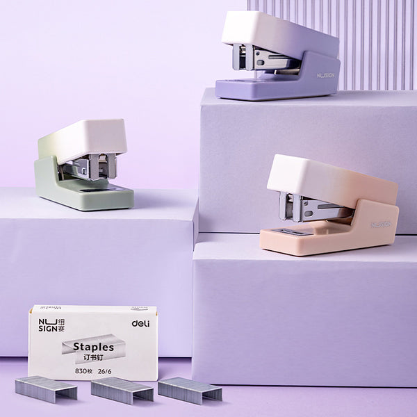 Nusign Gradient Color Mini Stapler
