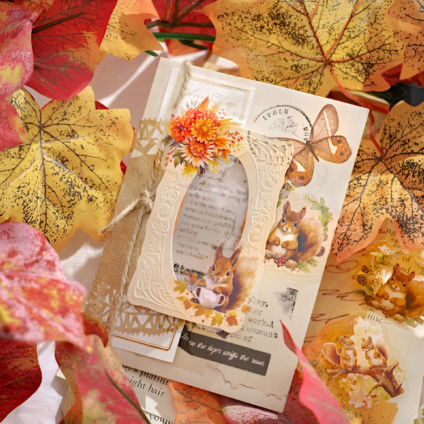 Nut & Nest Forest Fall Animal Stickers
