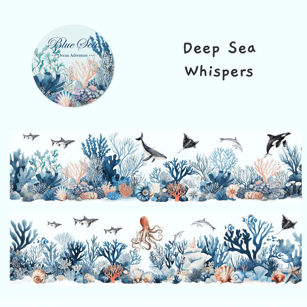 Ocean Series Clear Washi Tapes