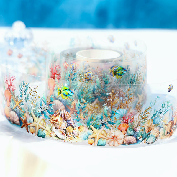 Ocean Series Clear Washi Tapes