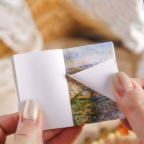 Oil Painting Sticker Book
