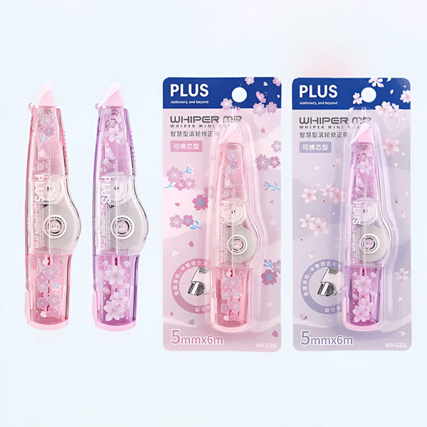 PLUS Whiper Rush Correction Tapes - Falling Sakura Edition
